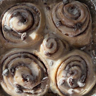 Raisin Cinnamon Rolls