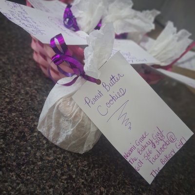 Peanut Butter Cookie Favors