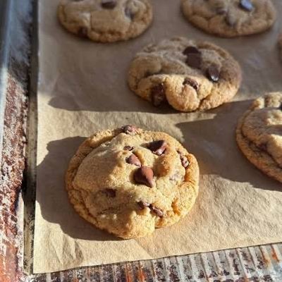 6 Pack Of Sourdough Chocolate Chip Cookies 