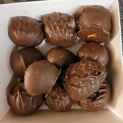 Chocolate Covered Peanut Butter Balls