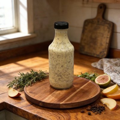 Homemade Poppy Seed Dressing 160z Jar (GF)