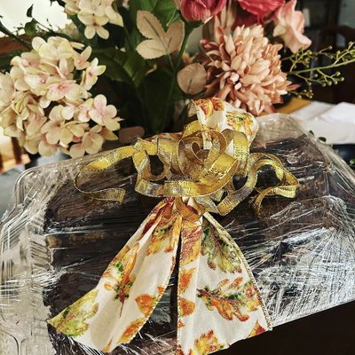 Brownie Thanksgiving Platter