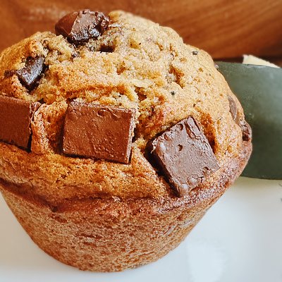 Zucchini Chocolate Chunk Muffin (Jumbo!)