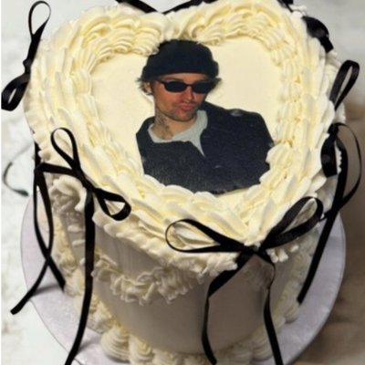 6in Heart Shaped Cake