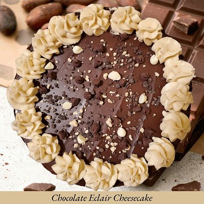 Chocolate Eclair Cheesecake 