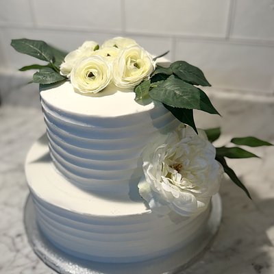 8 & 12 Inch Tiered Cake