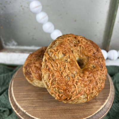 Asiago Cheese Bagel - Pack Of 4
