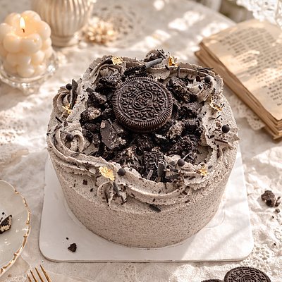 ⚫️Oreo Chiffon Cake