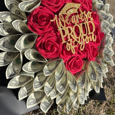 50 Ones Money Bouquet 