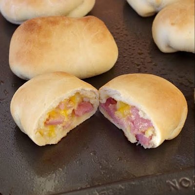 Ham & Cheddar Sourdough Hot Pocket 