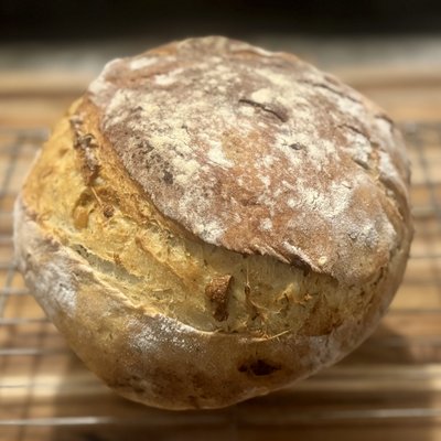 Buttery Garlic & Herb Sourdough