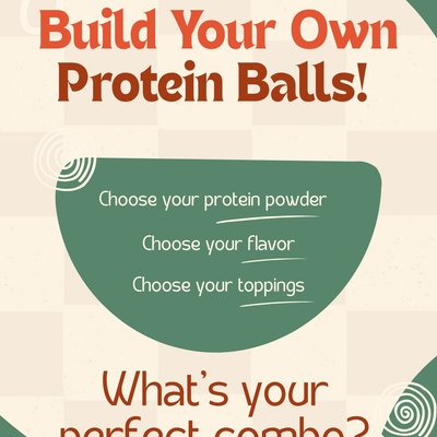 Build Your Own Custom Protein Balls!