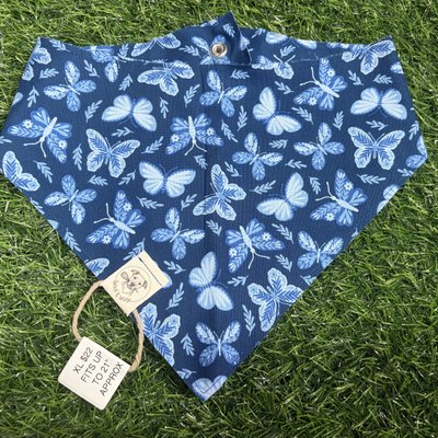 Extra Large Navy & Blue Butterflies