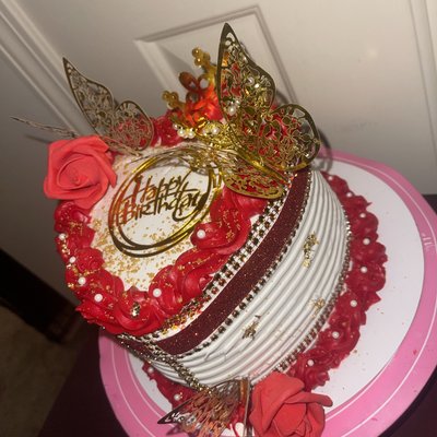 3 Layer 6 Inch Heart Cake