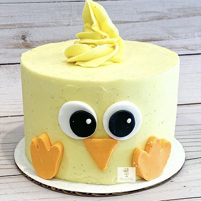 Easter Cake- Chick Pick Up Is 4.4 At 10 Am 
