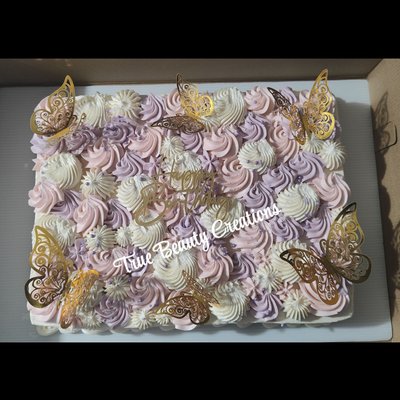 1/2 Sheet Cake 