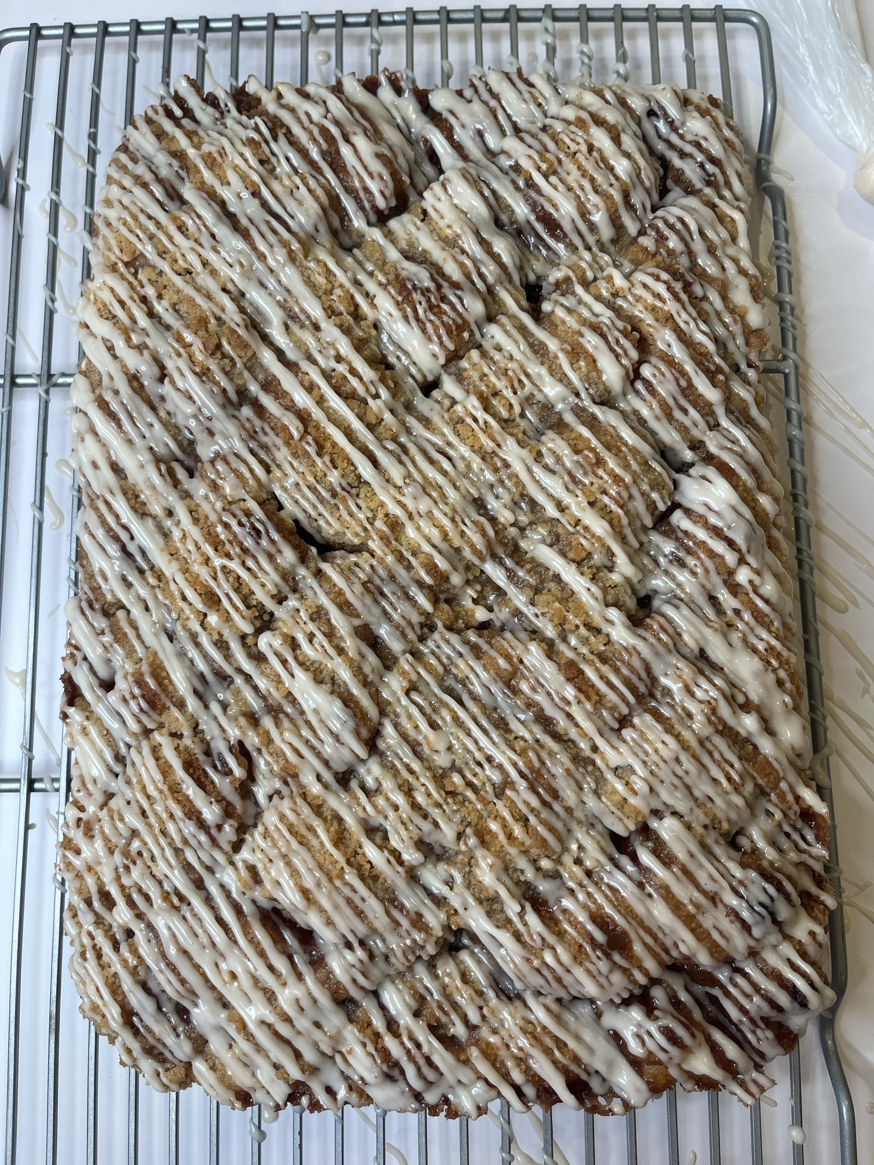 Sourdough Focaccia - Cinnamon Roll