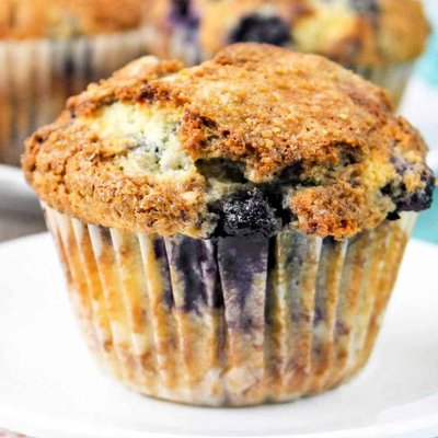 Vegan Blueberry Muffins
