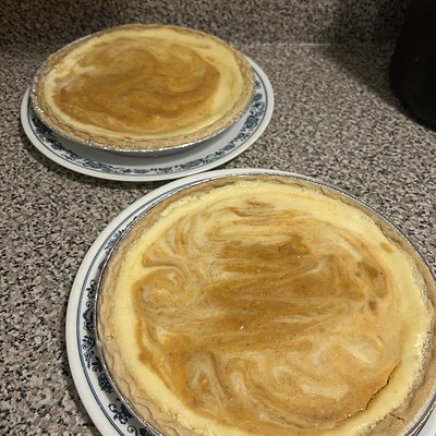 Sweet Potato Cheesecake Pie