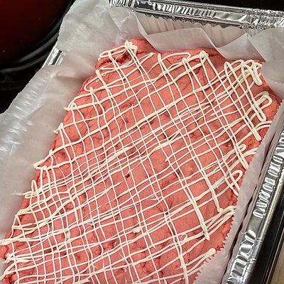 Strawberry Brownies Half Size Pan 