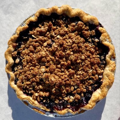 Blueberry Crumble Pie