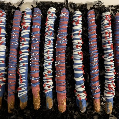 6 Pretzel Rods