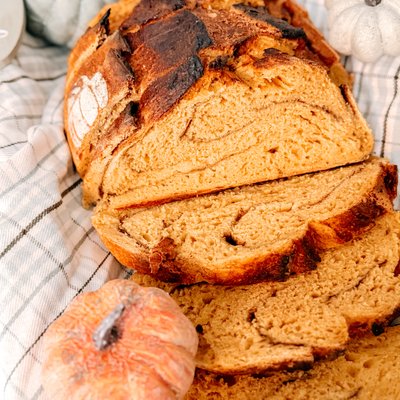 Pumpkin Swirl Sourdough 