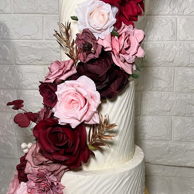 3 Tier Wedding Cake