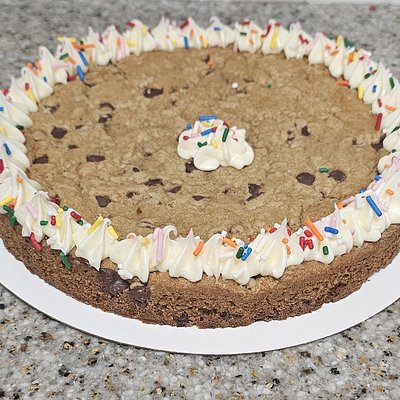 9"  Brown Butter Chocolate Chip Cookie Cake