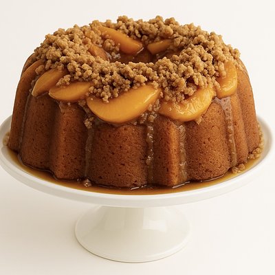 Peach Hennesy Poundcake 