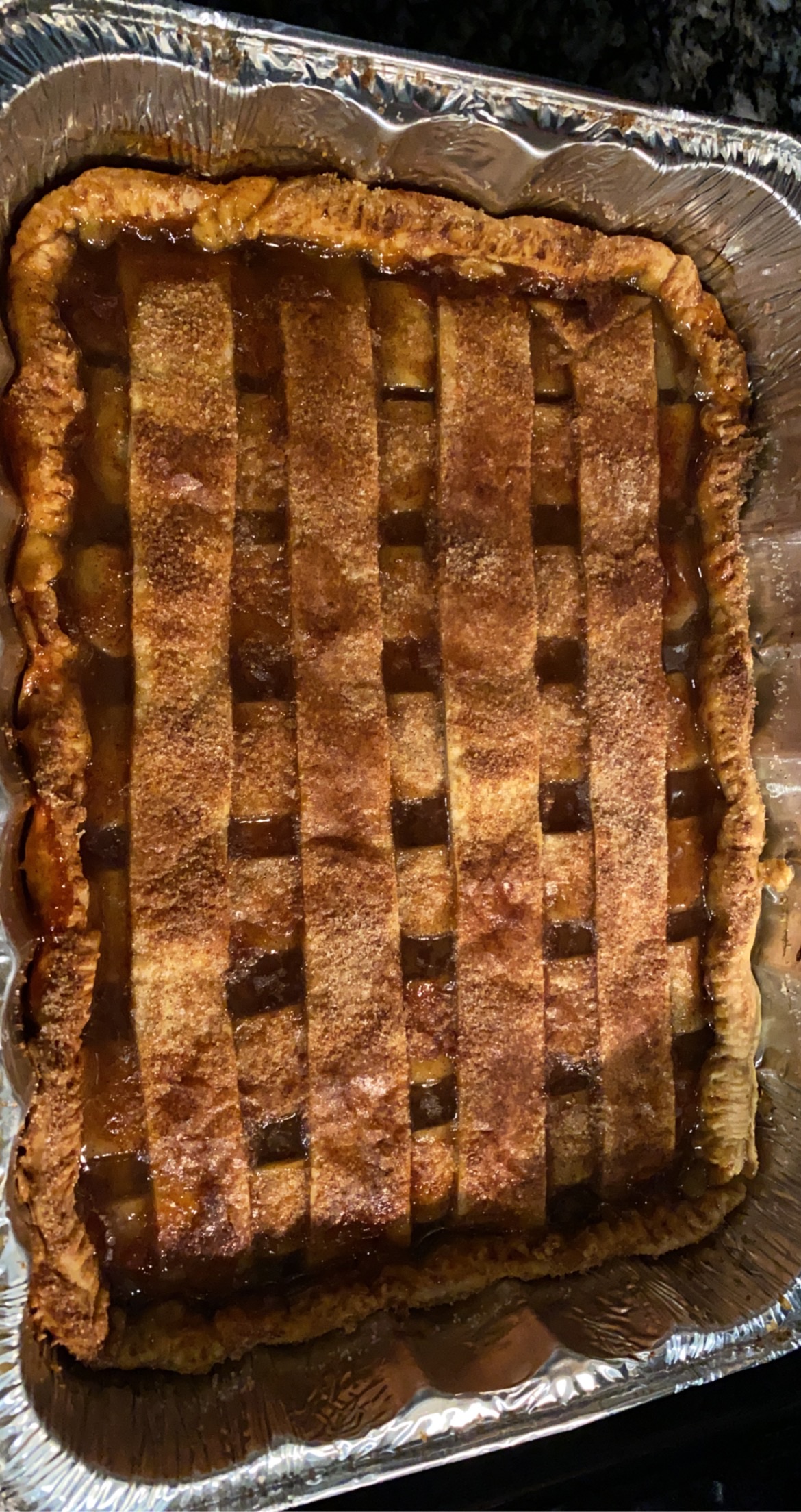 Peach Cobbler Pan