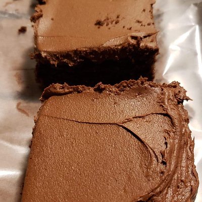 Chocolate Ganache Brownies 