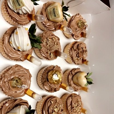 Alcohol Inspired Cupcakes 1 Doz
