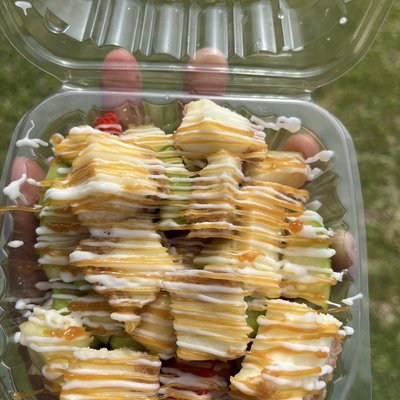 Caramel Apple Cheesecake Salad
