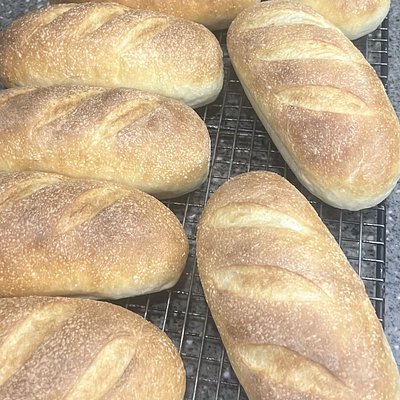 Soft Italian Hotdog Buns (8 Pack)