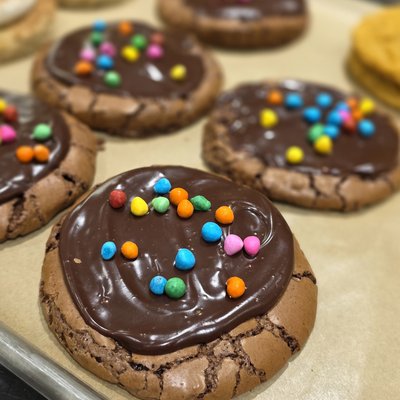 Cosmic Brownie Cookies