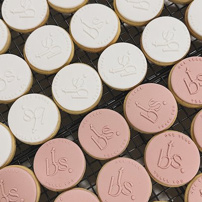 Custom Logo Cookies