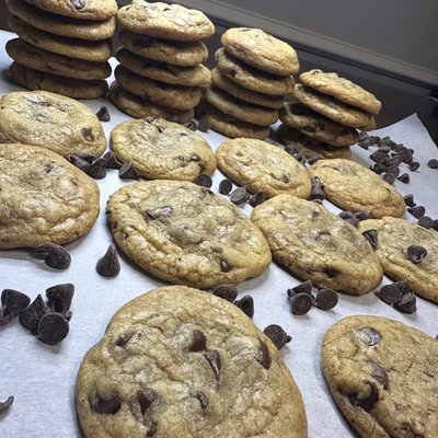 Brown butter chocolate chip cookies 