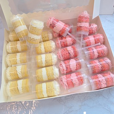 Cake Pushpops (Different Flavors)