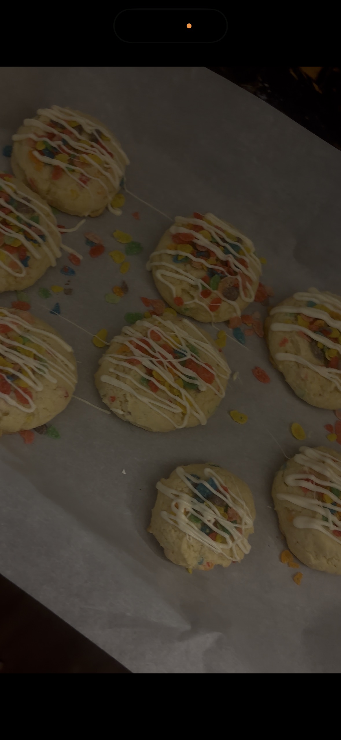 fruity pebble cookie