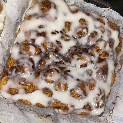 Pumpkin Cinnamon Roll Focaccia