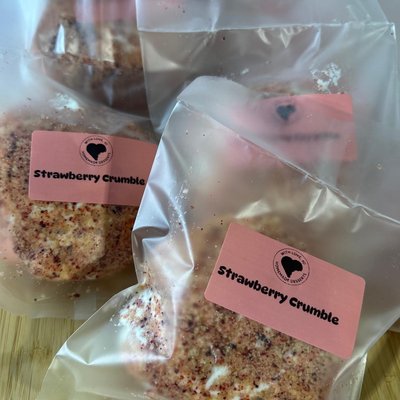 Strawberry Creamsicle Cookies