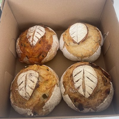 Sourdough Mini Loaf Savory Flight 