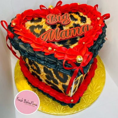 Heart Shaped Shaped Custom Cakes