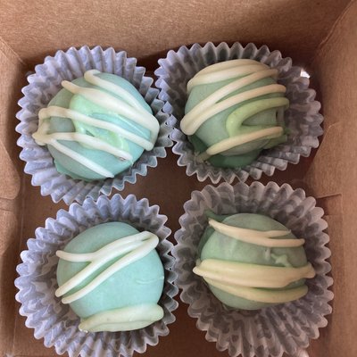 Thin Mint Cookie Truffles