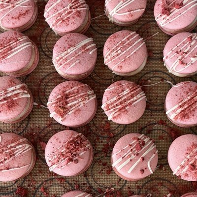 Strawberry Shortcake Macaron Box