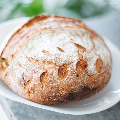 Cheddar Jalapeño Sourdough Loaf