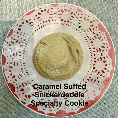 Caramel Filled Snickerdoodles