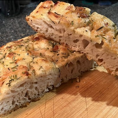 Garlic & Herb Sourdough Focaccia 