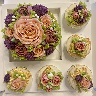 Cake & Cupcake Box Set